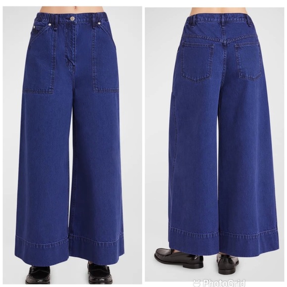 MERLETTE VIOLETTE PANT COBALT New with Tags! - Picture 1 of 7